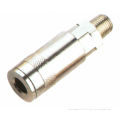Thread Zinc Plated Brass, Steel Hydraulic Quick Couplers For High Pressure Air Ty12